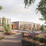 Budova novej strednej školy v Anglicku s nulovými emisiami uhlíka